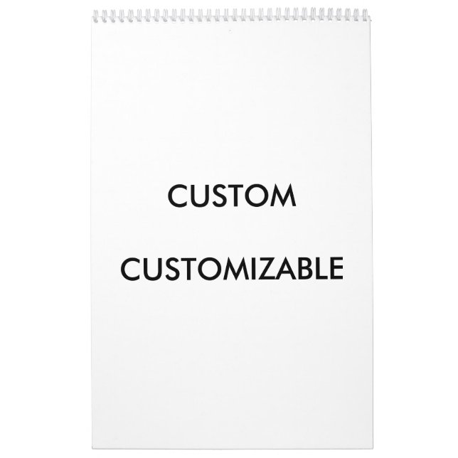 Design Custom Customisable Calendar (Cover)