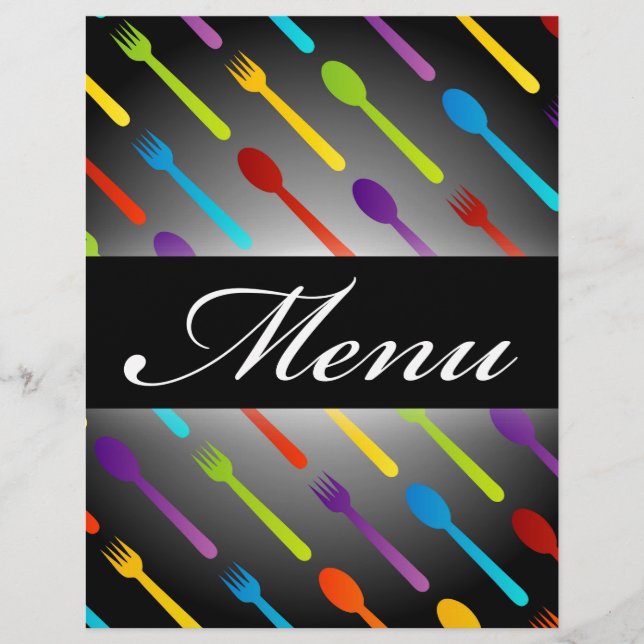 Design element with spoons and fork (Front)