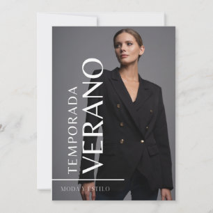 Design fashion invitation