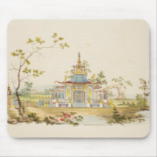 Design for a Chinese Temple, c.1810 (pen & ink and Mouse Pad