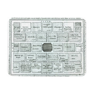 Design for a Completed Kitchen Garden, from 'New P Magnet