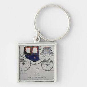 Design for a 'Coupe Dorsay de Fantaisie' Key Ring