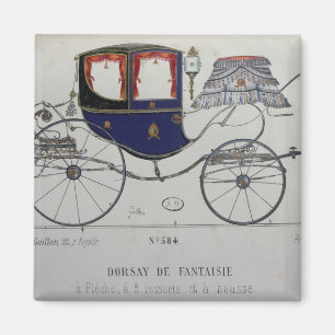 Design for a 'Coupe Dorsay de Fantaisie' Magnet