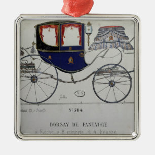 Design for a 'Coupe Dorsay de Fantaisie' Metal Ornament