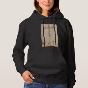 Design for a Crucifix with the Virgin Mary Hoodie