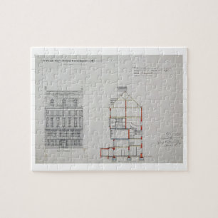 Design for a house for W. Flower Esq, Chelsea Emba Jigsaw Puzzle