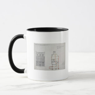 Design for a house for W. Flower Esq, Chelsea Emba Mug