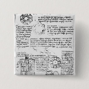 Design for a palace and park 15 cm square badge