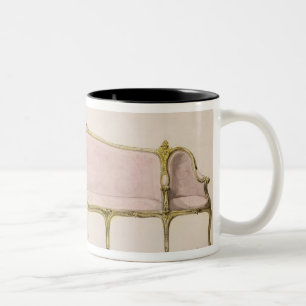 Design for a Settee Two-Tone Coffee Mug
