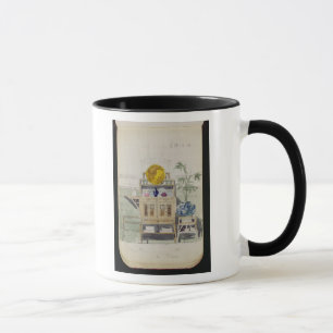 Design for a Sideboard, c.1860s-70s (w/c & pencil Mug