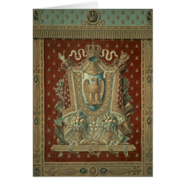 Design for a tapestry in Bonaparte's study (Front)