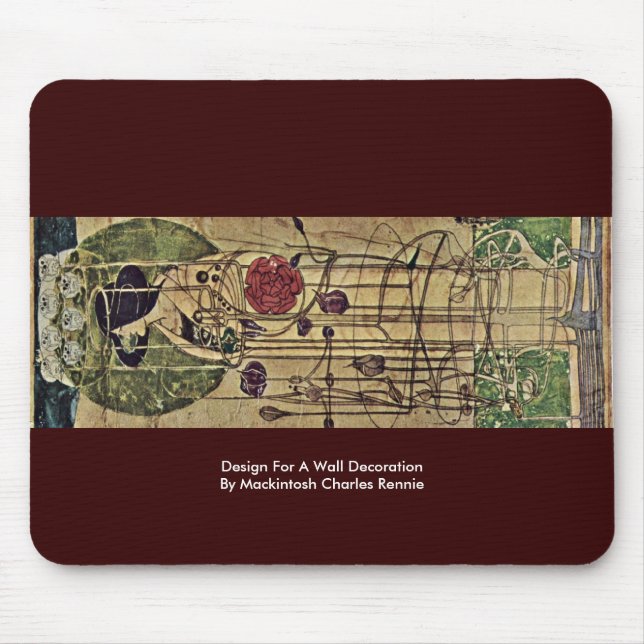 Design For A Wall Decoration Mouse Pad (Front)