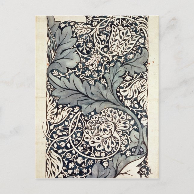 Design for Avon Chintz, c.1886 Postcard (Front)