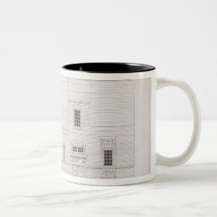 Design for House & Studio for J.A.M. Whistler Esq, Two-Tone Coffee Mug