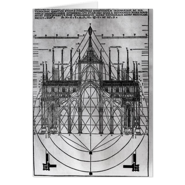 Design for Milan Cathedral (Front)