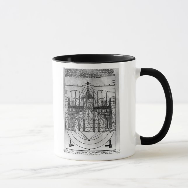 Design for Milan Cathedral Mug (Right)