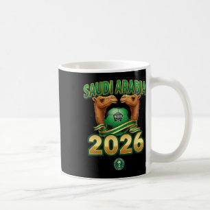 Design For Soccer 2026 Saudi Arabia Team  Coffee Mug