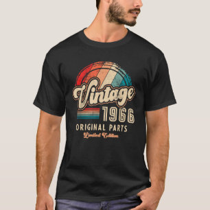 Design For Vintage 60th Men Women Gift Birthday T-Shirt