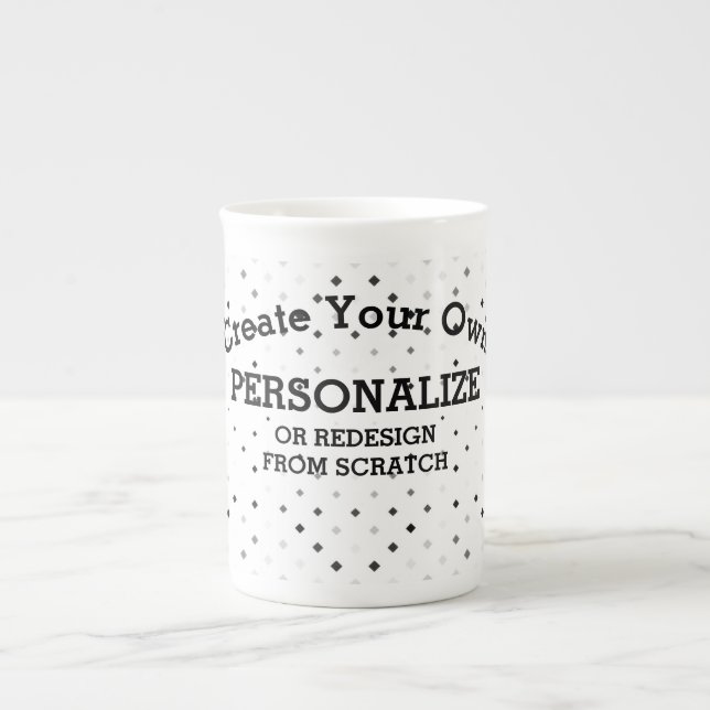 Design From Scratch - Bone China Mug (Front)