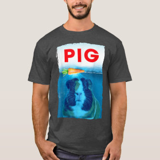 Design Guinea Pigs Vintag Movies Love Animal Arts  T-Shirt