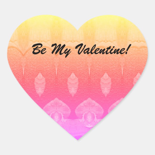 Design Heart Sticker (Front)