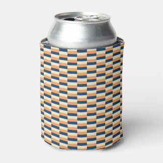Design in three colors (blue, yellow, terracotta) can cooler