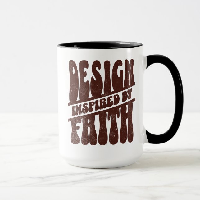 Design Inspired By Faith Mug (Right)