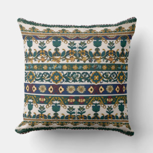 Design inspired by the Serbian Pirot carpet 5 Cushion