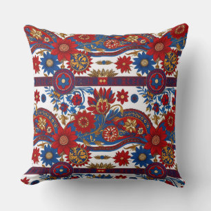 Design inspired by the Serbian Pirot carpet 8 Cushion