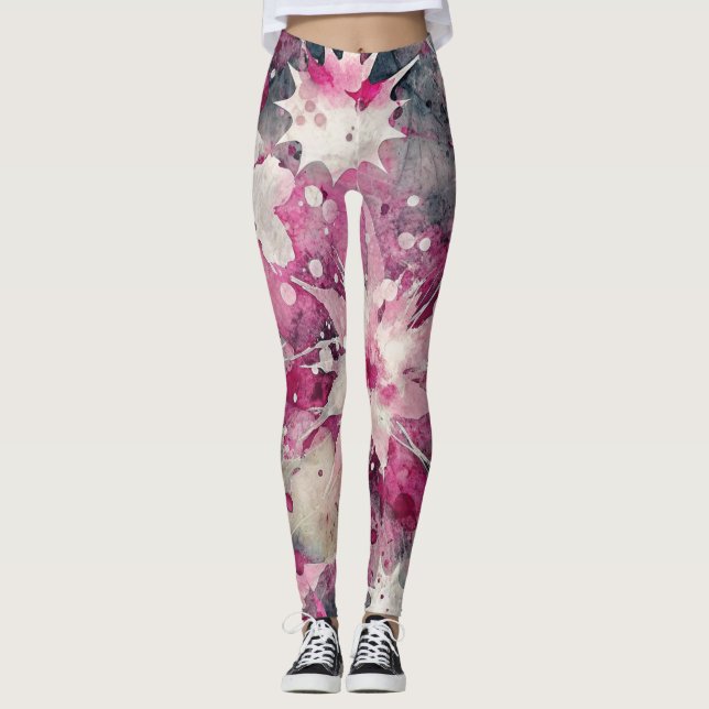design leggings with a failed pattern (Front)