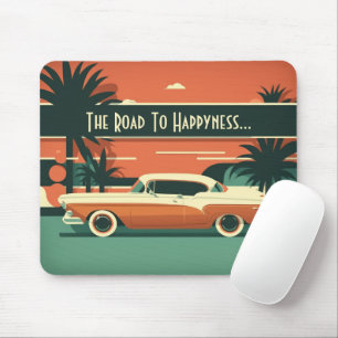 Design Mousepad - Retro 50s,60s