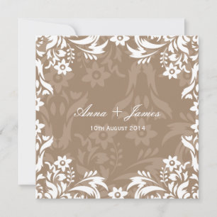 Design No.2 Invitation - MOCHA