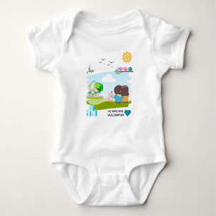 DESIGN OF BABYSUIT LOVE BABY BODYSUIT