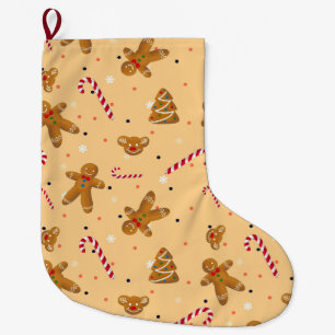 Design of Christmas cookies Large Christmas Stocking