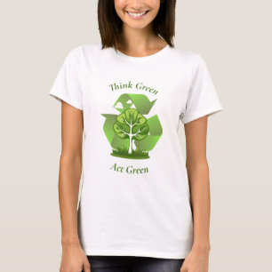 Design on the theme of environmental problems T-Shirt