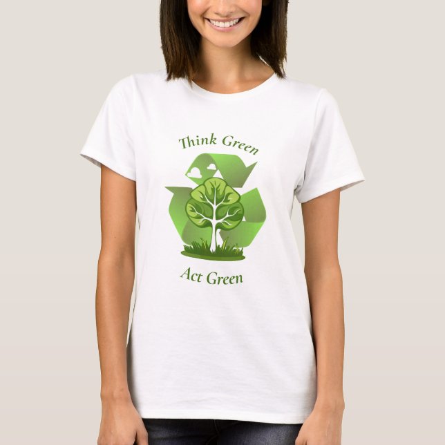 Design on the theme of environmental problems T-Shirt (Front)