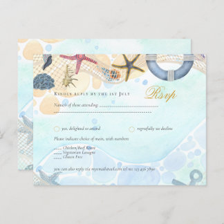 Design Own Beach Coastal Nautical Event Invitation Postcard