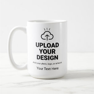 Design Plus Custom Message Coffee Mug