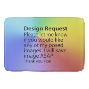 Design Request Bath Mats