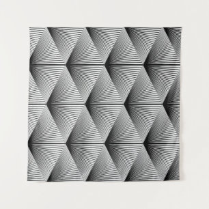 Design seamless diamond geometric pattern. Abstrac Tapestry