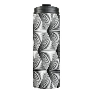 Design seamless diamond geometric pattern. Abstrac Thermal Tumbler