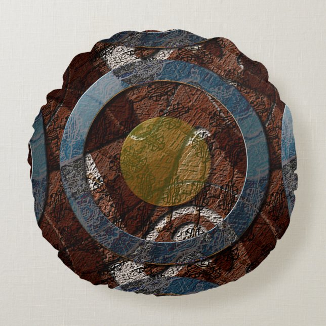 Design sierkussen around P235 Round Cushion (Front)