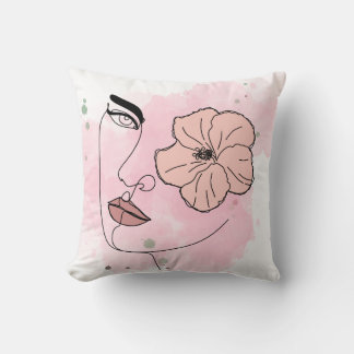 design soft throw pillow