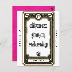Design The Star Tarot Card