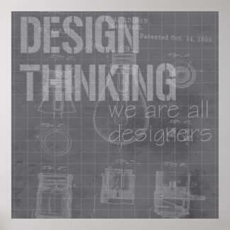 Design Thinking (1 of 6) Poster