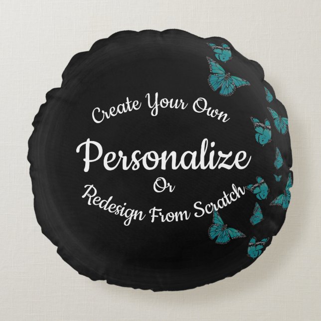 Design This Custom Round Cushion (Front)