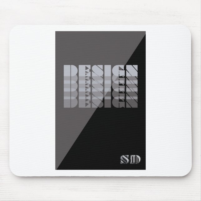 DESIGN Transparent Mouse Pad (Front)