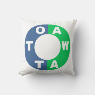 DESIGN white decorative cushion OTTAWA
