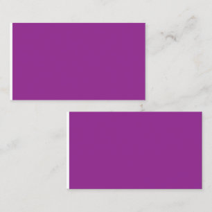 Design with a Stunning Purple Background and White Calling Card