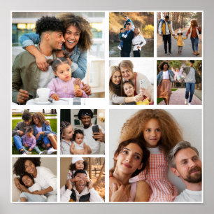 Design Your Own 10 Photo Collage Poster
